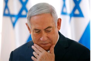 Benjamin Netanyahu preoccupato