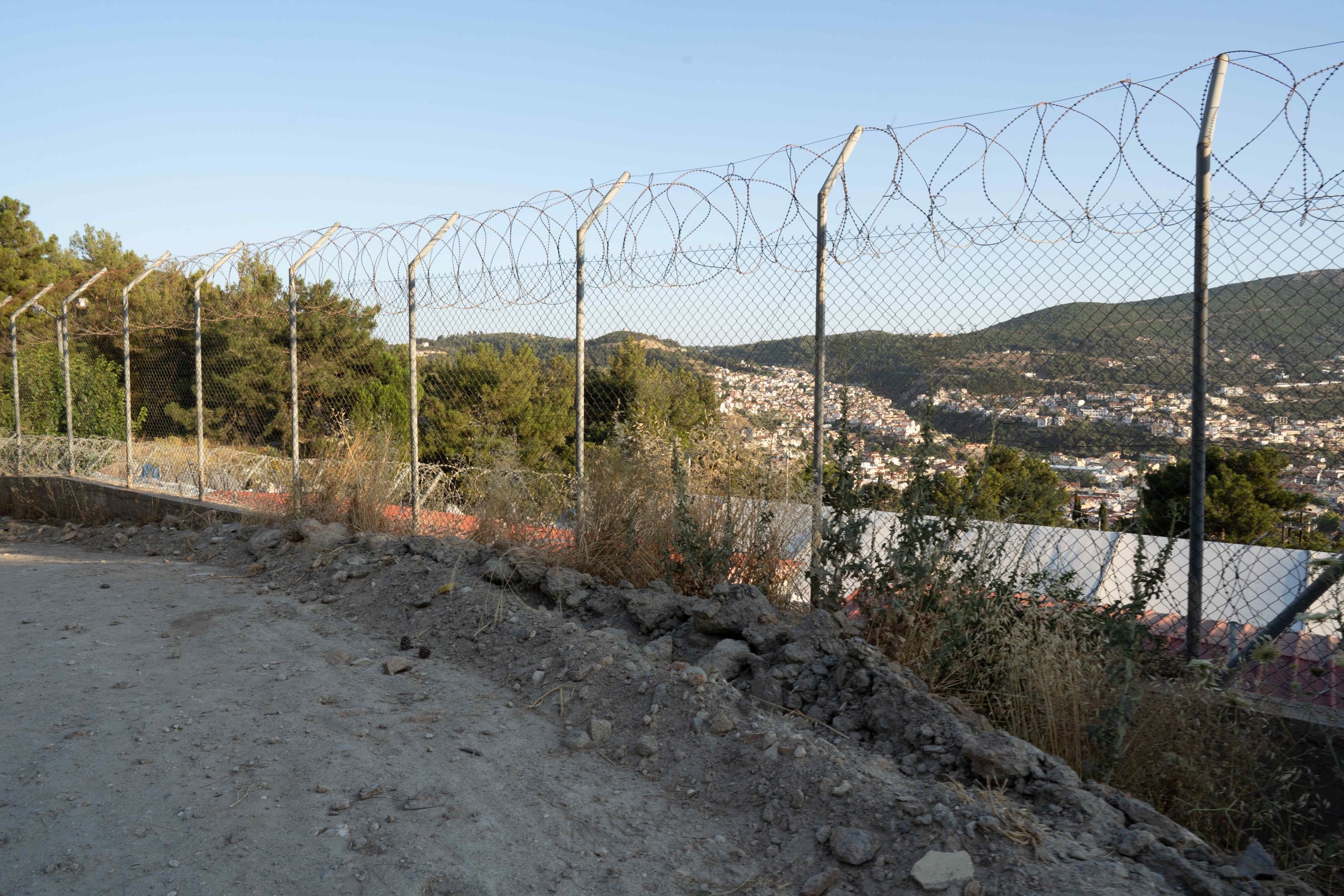 Grecia, Campo Rifugiati A Samos