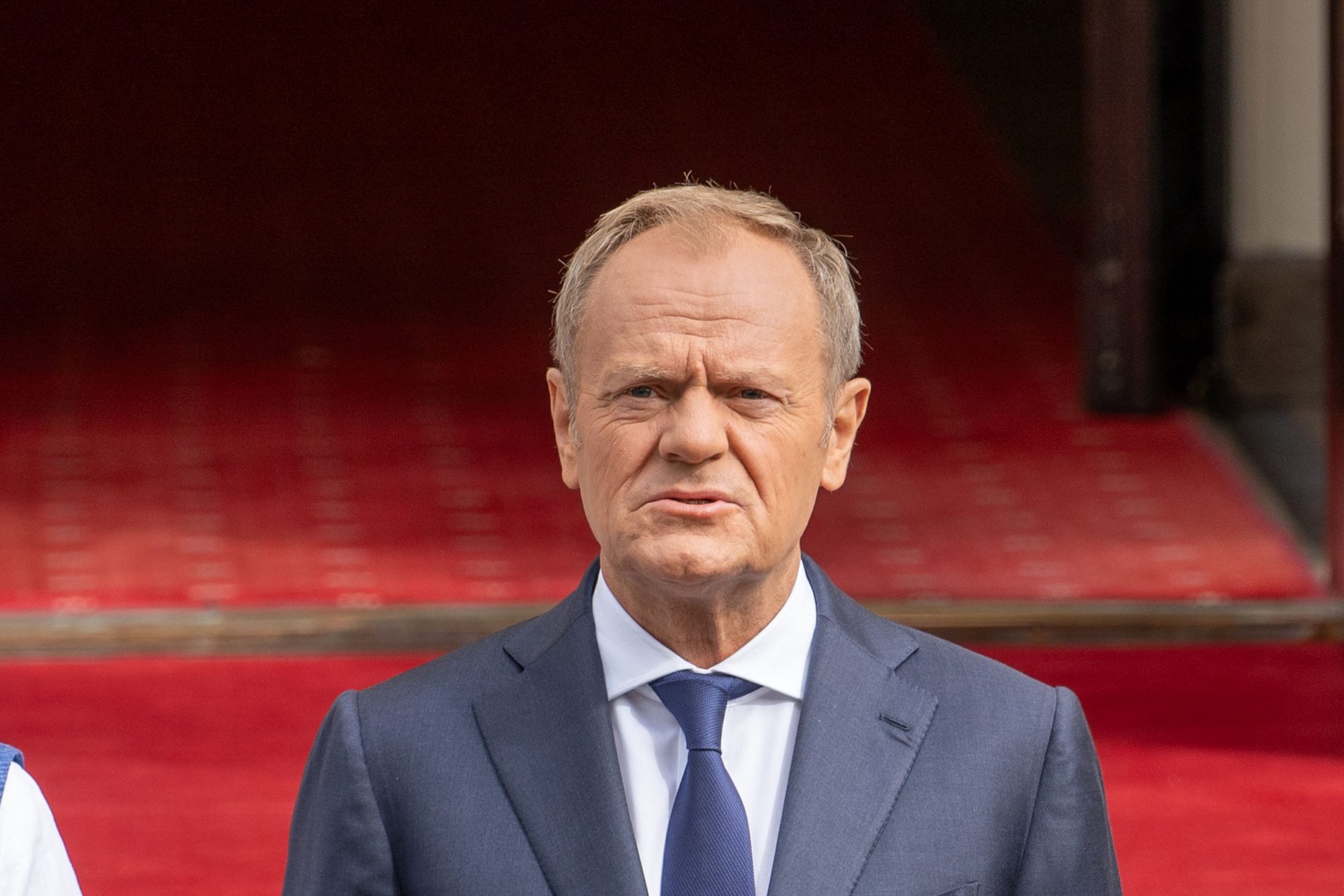 Primo Ministro della Polonia Donald Tusk (Marek Antoni Iwanczuk/SOPA Images/Shutterstock/Ipa/Fotogramma)