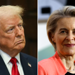 Donald Trump Ursula Von Der Leyen Afp