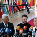 Costa Antonio Zelensky Volodymyr Vonderleyen Ursula Consiglio Straordinario