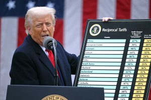 Trump Delivers Remarks On Reciprocal Tariffs