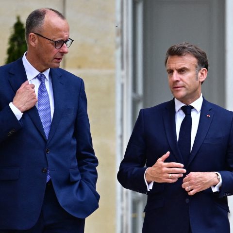 Merz E Macron Incontro Parigi Ipa Ftg