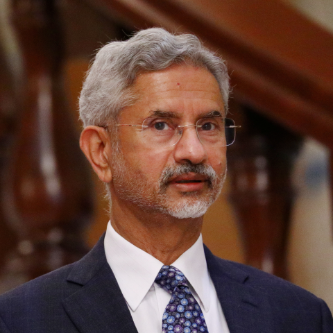 Il ministro degli Affari Esteri indiano Subrahmanyam Jaishankar