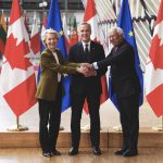 Von Der Leyen Mark Carney Antonio Costa