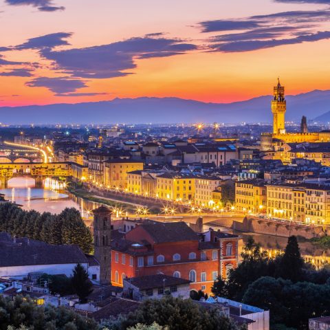 Firenze tramonto