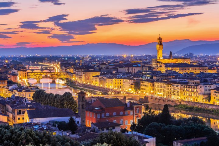 Firenze tramonto