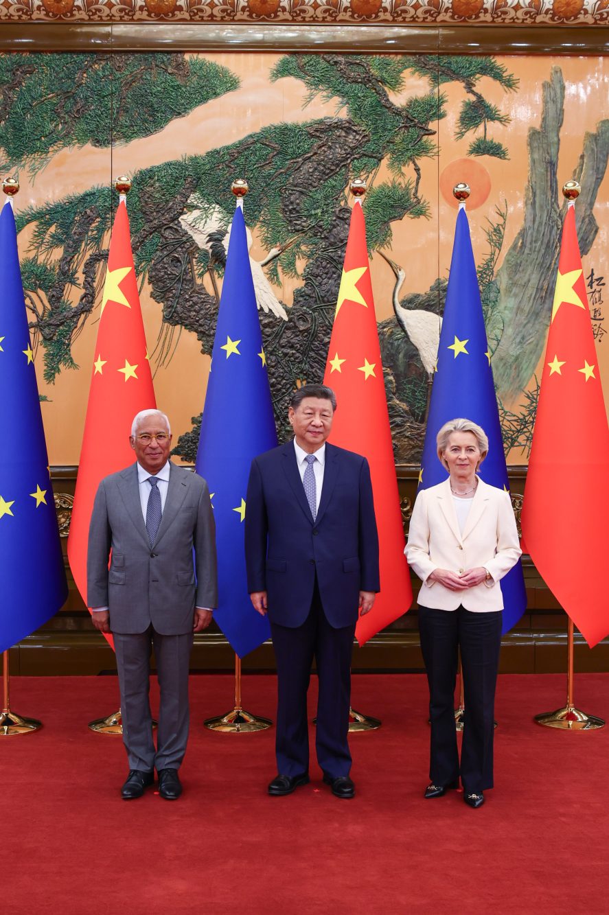 Cina Ue Ursula von der Leyen Xi Jinping Antonio Costa