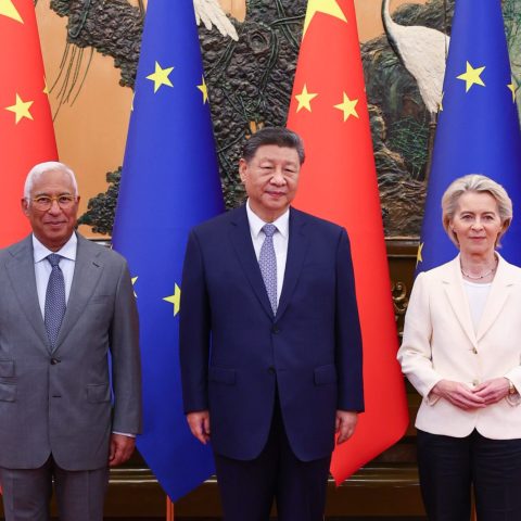 Cina Ue Ursula von der Leyen Xi Jinping Antonio Costa