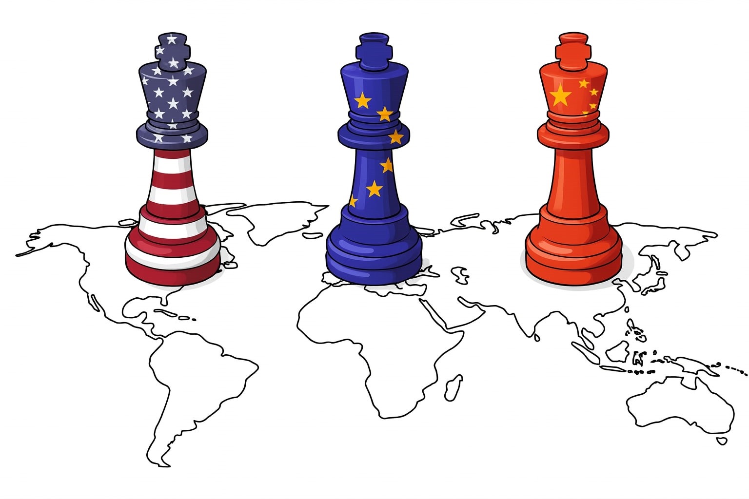 scacchi ue europa usa stati uniti cina