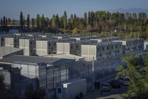 Albania, centro migranti di Gjader (Antonio Sempere/Ipa/Fotogramma)