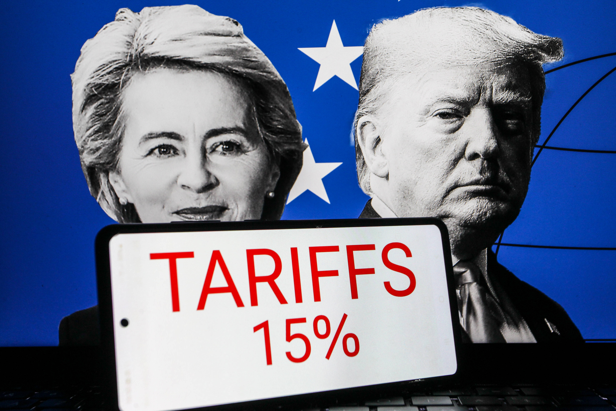 Accordo dazi von Der Leyen Trump