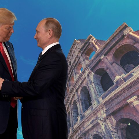 Trump Putin Roma Canva