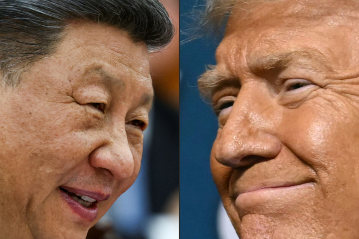 Xi Trump Combo Afp