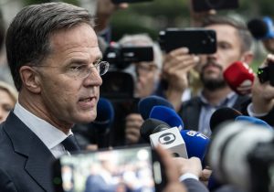 Il segretario generale della Nato Mark Rutte