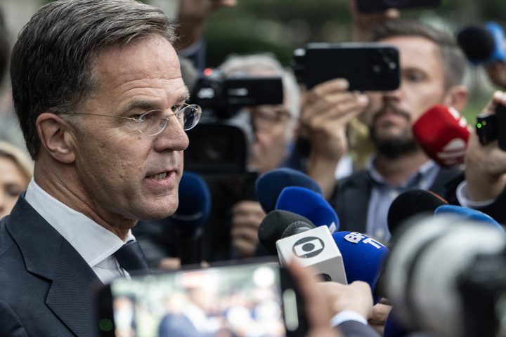 Il segretario generale della Nato Mark Rutte