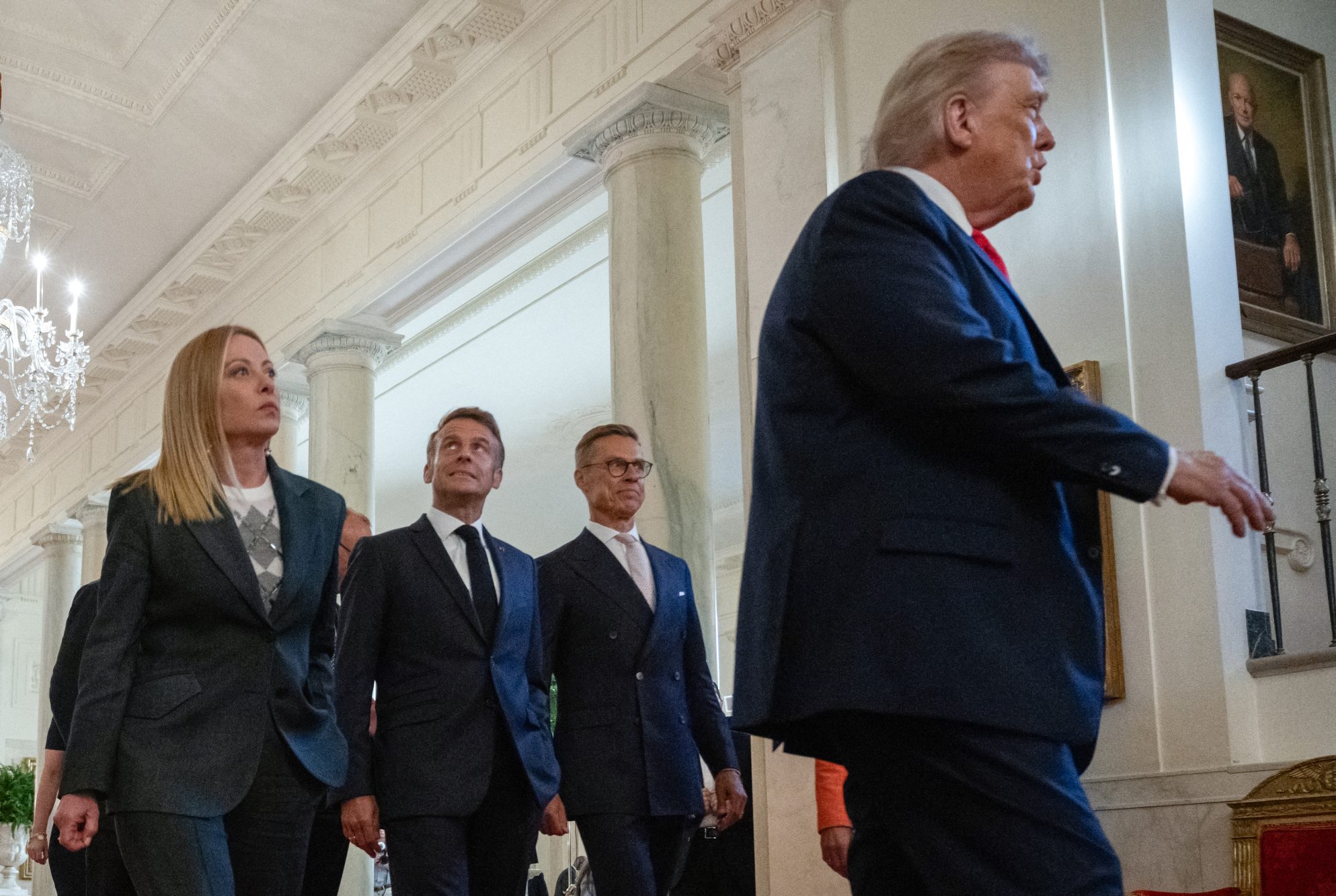 Trump incontra i leader europei e Zelensky a Washington
