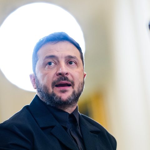 Il presidente ucraino Volodymyr Zelensky alla Casa Bianca