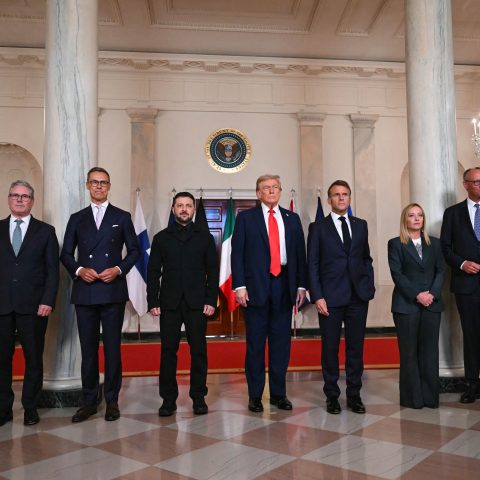 Trump incontra Zelensky e i leader europei