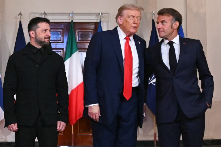 Zelensky Trump Macron 18 Agosto 2025