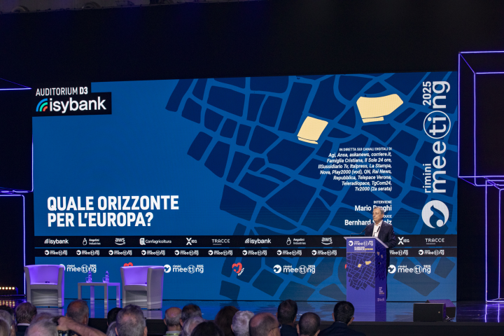 Mario Draghi al Meeting di Rimini 2025