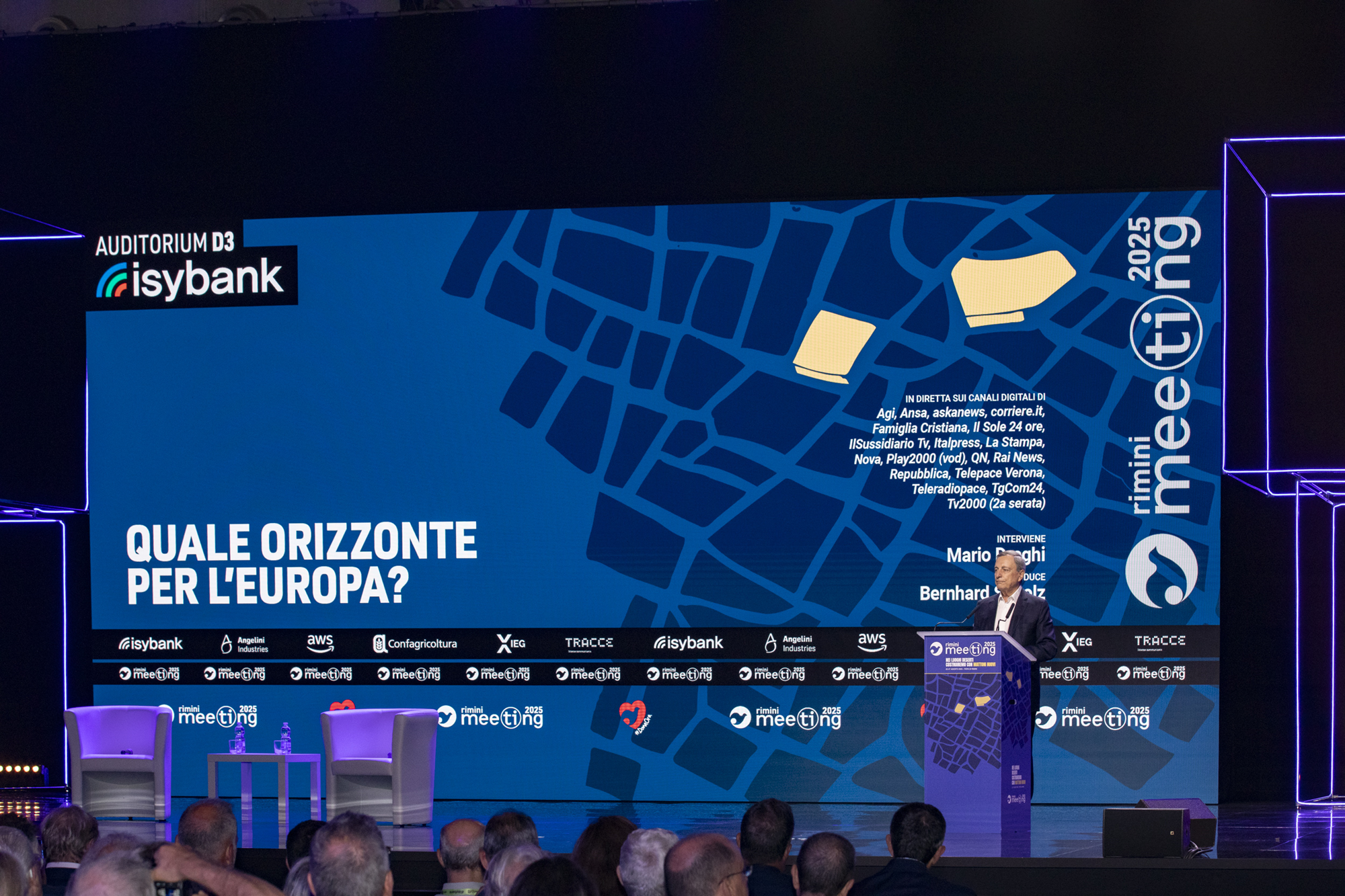 Mario Draghi al Meeting di Rimini 2025