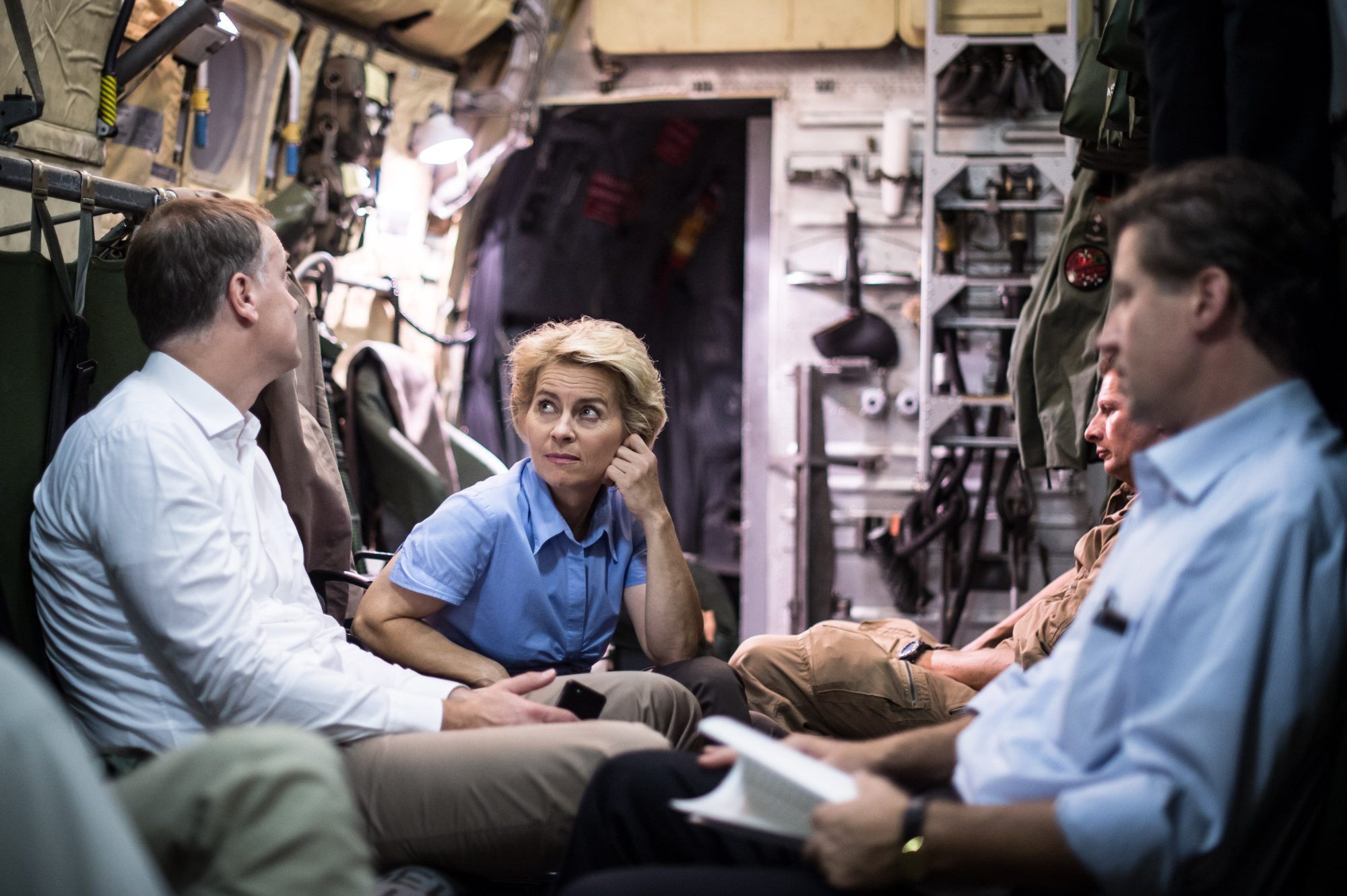 La presidente della Commissione europea Ursula von der Leyen (Ipa)