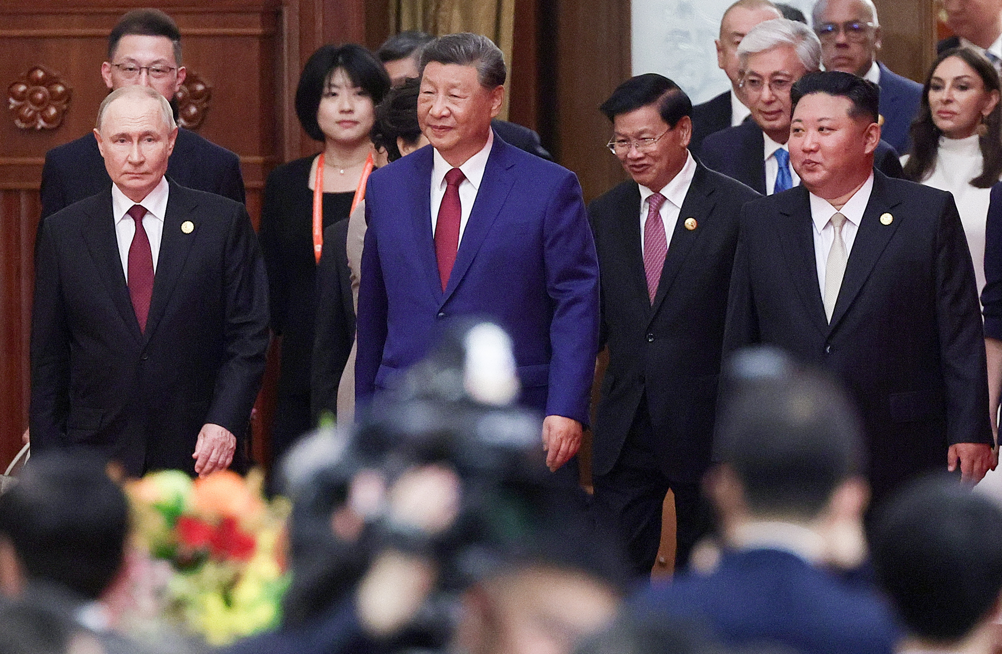 Putin Vladimir Xi Jinping Kim Jong Un Pechino Ipa Ftg