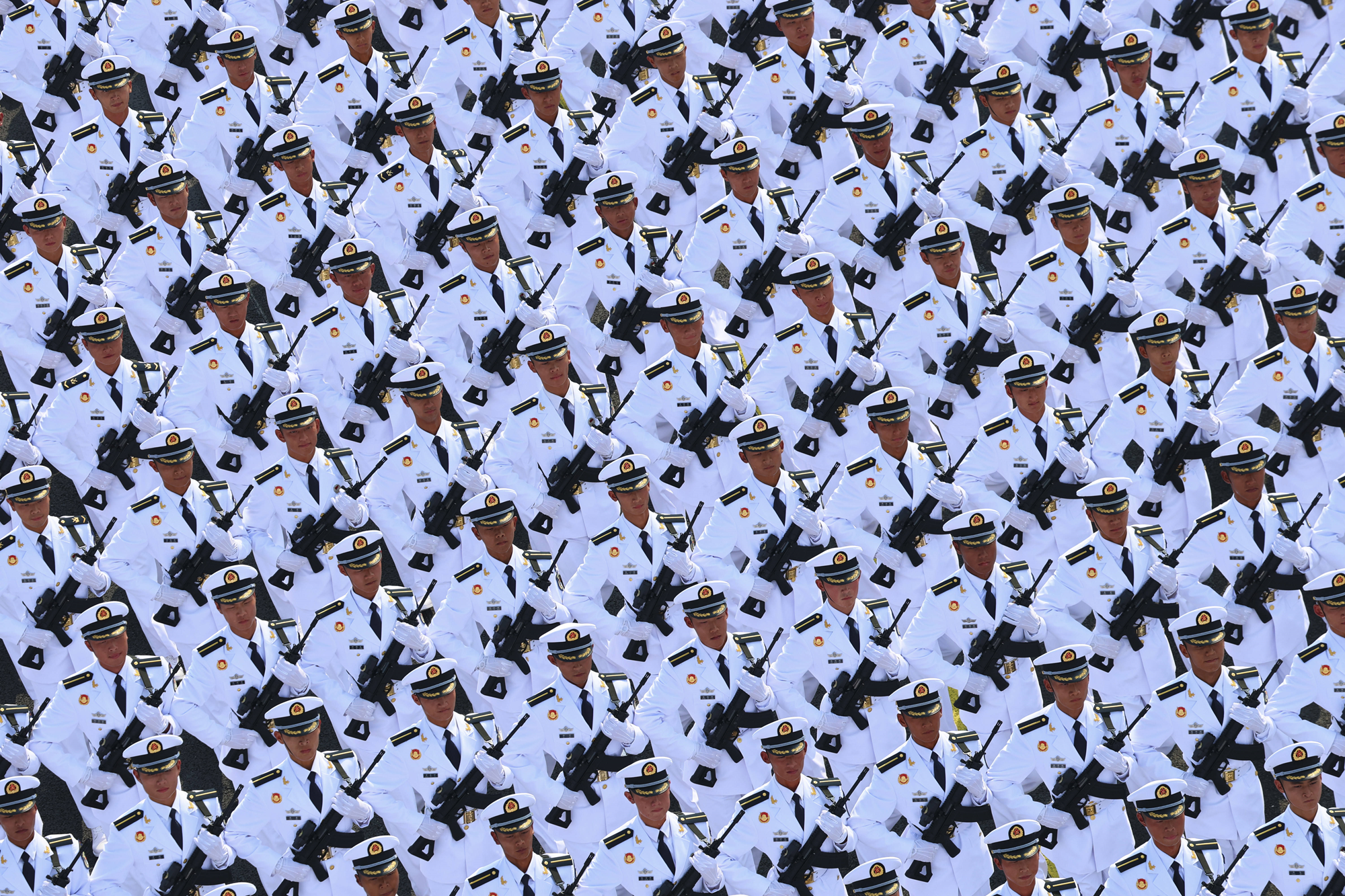 Cina Parata Militare Soldati