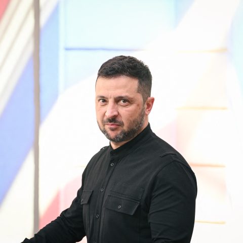 Il presidente ucraino Volodymyr Zelensky (Ipa)
