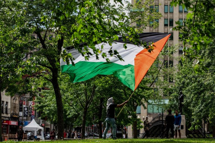 Montreal Bandiera Gaza Ipa Ftg