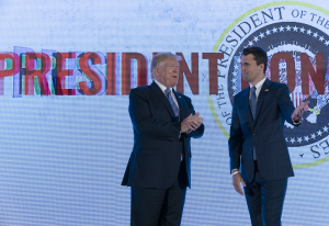Donald Trump e Charles Kirk