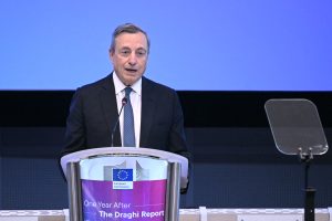 Mario Draghi, un anno dopo il suo rapporto all'Ue