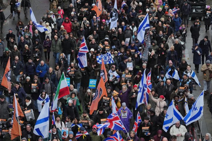 Londra, Marcia Della Campagna Contro L'antisemitismo