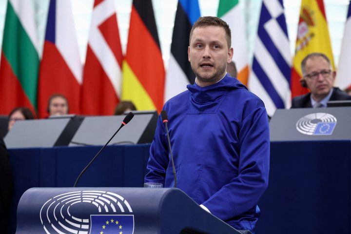 Il primo ministro groenlandese Jens-Frederik Nielsen
