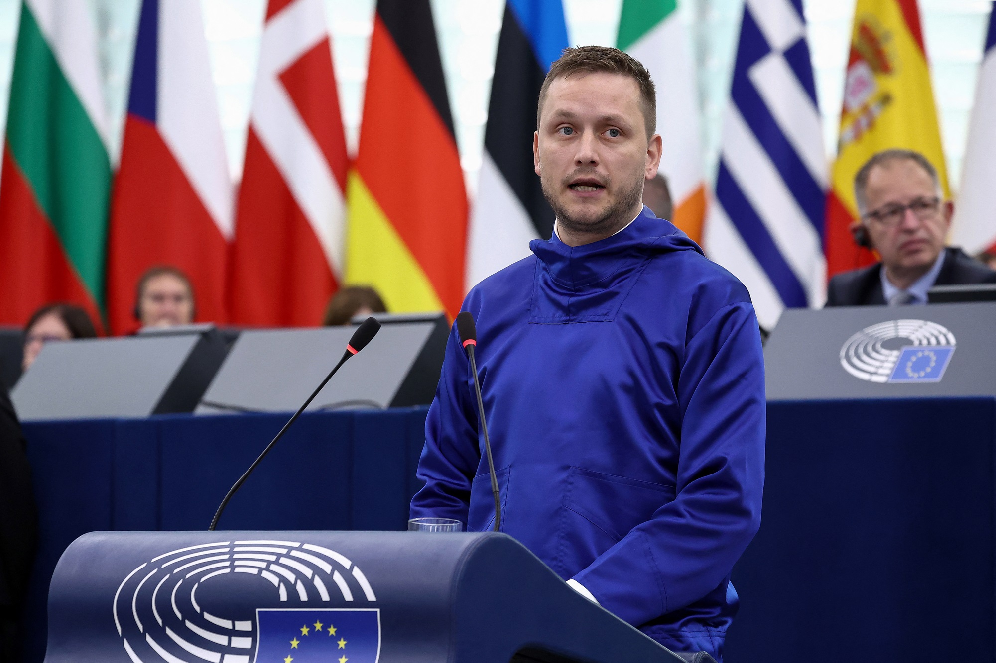 Il primo ministro groenlandese Jens-Frederik Nielsen