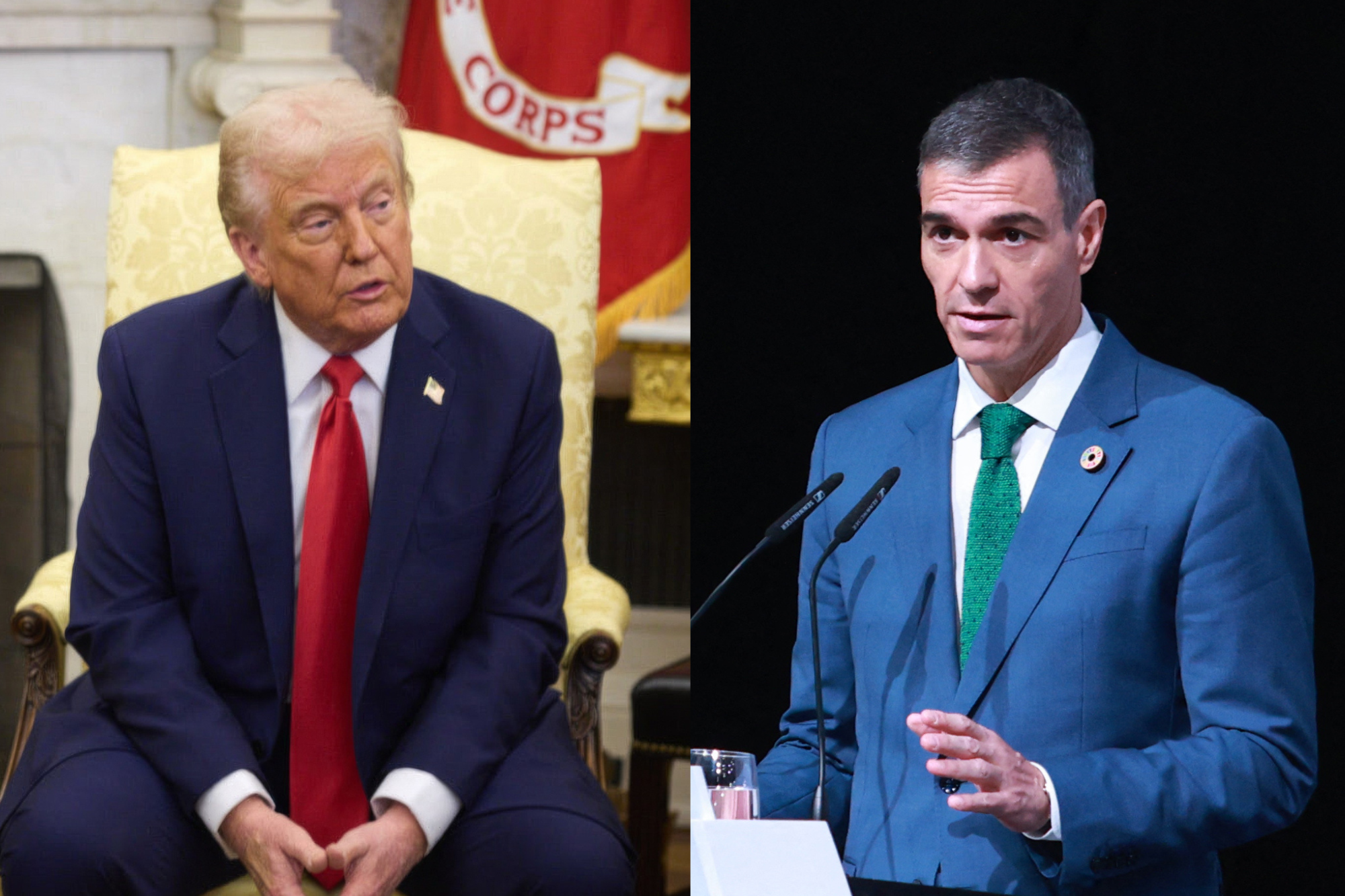Trump Sanchez