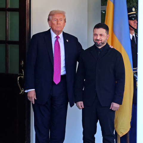 Trump Zelenskyy Casa Bianca Afp