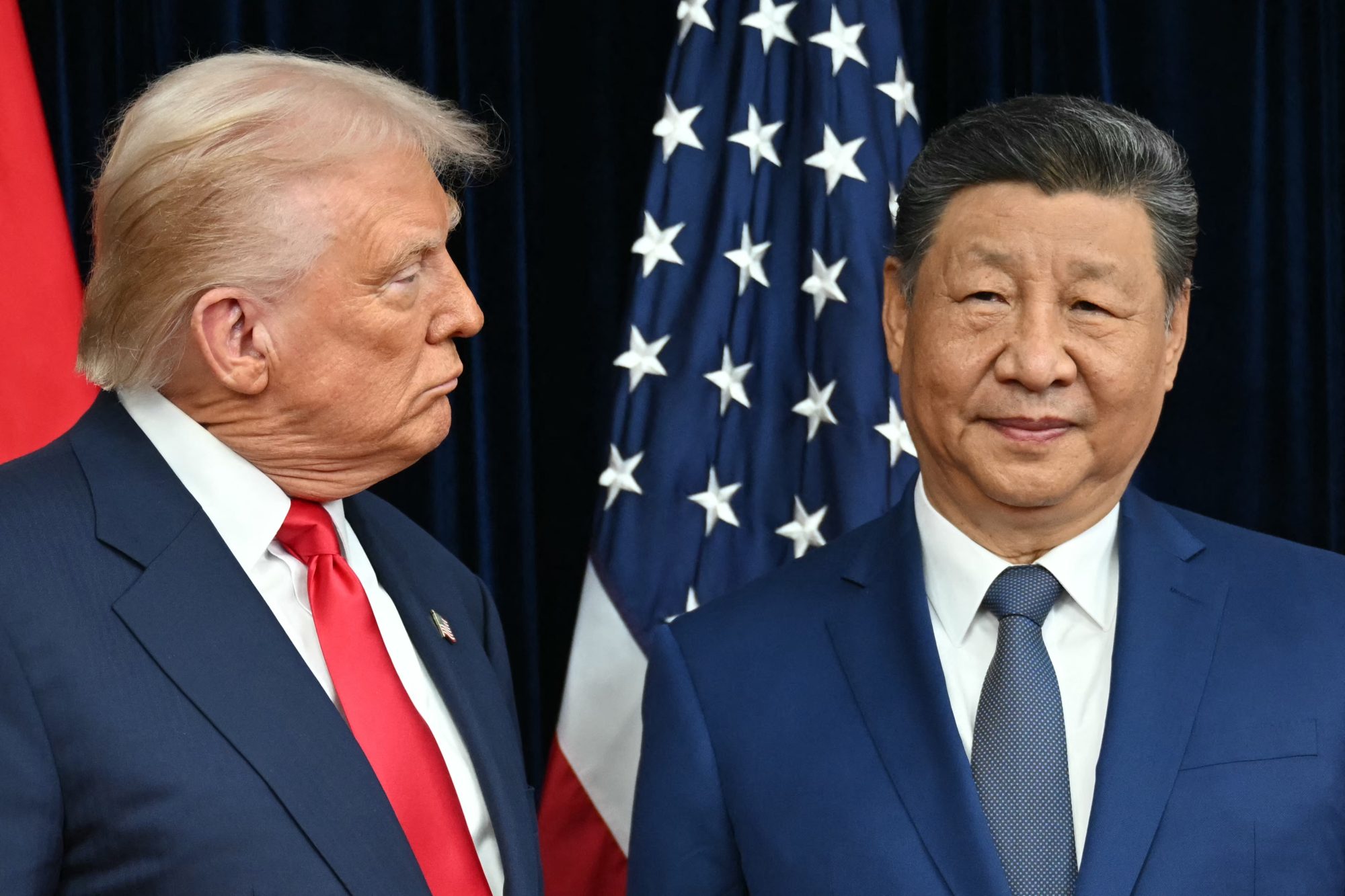 Incontro tra Xi Jinping e Donald Trump (Afp)