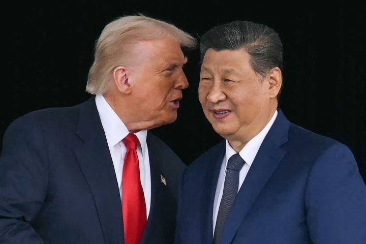 Il presidente Usa Donald Trump incontra quello cinese Xi Jinping (Afp)