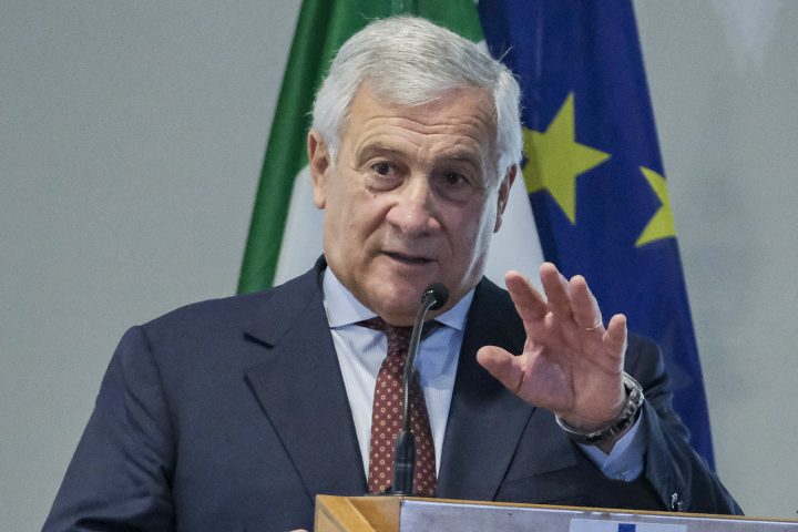 Il ministro degli Esteri Antonio Tajani (Ipa/Fotogramma)
