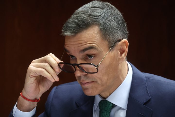 Pedro Sanchez Occhiali
