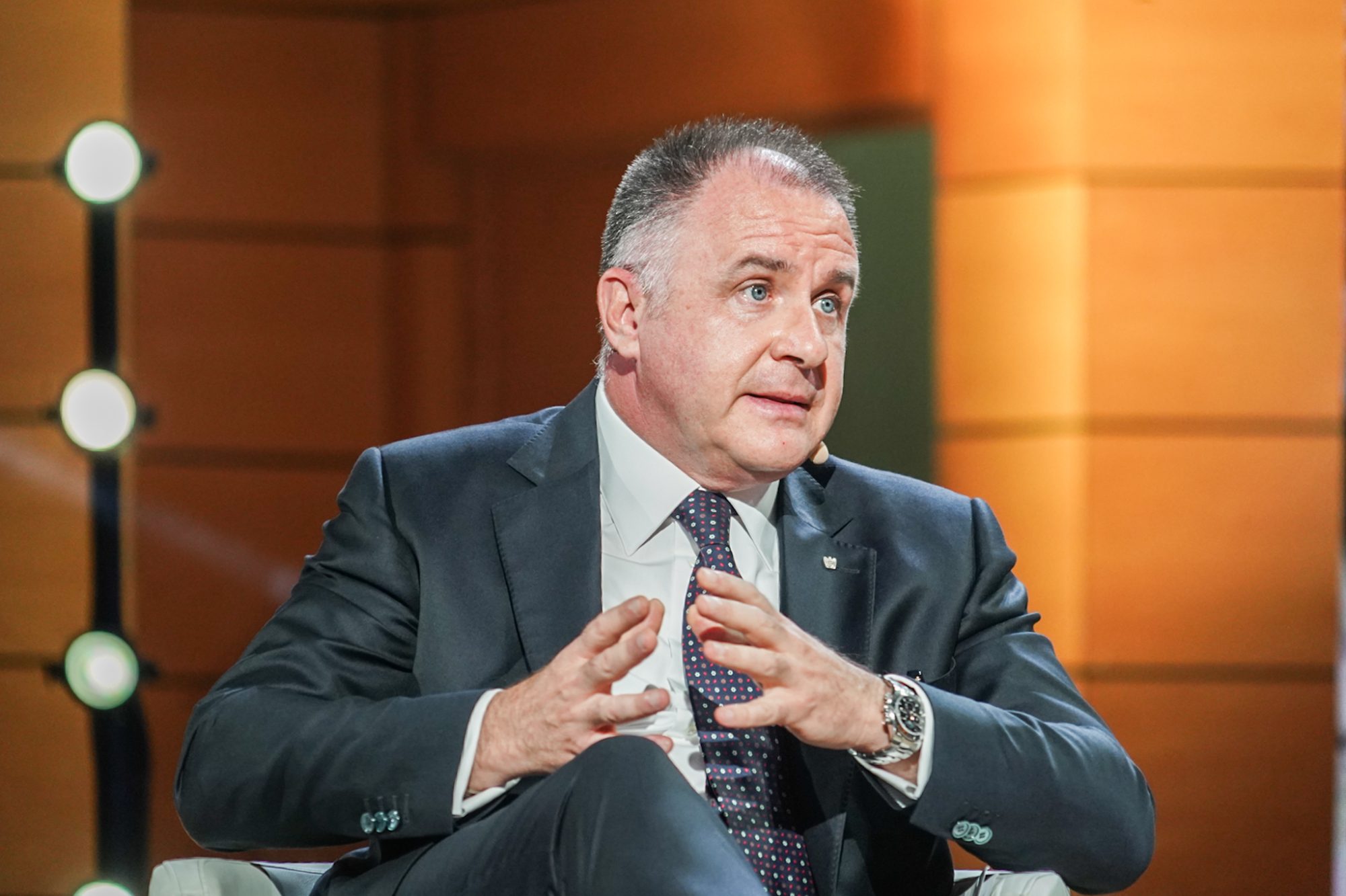 Il presidente di Confindustria Emanuele Orsini