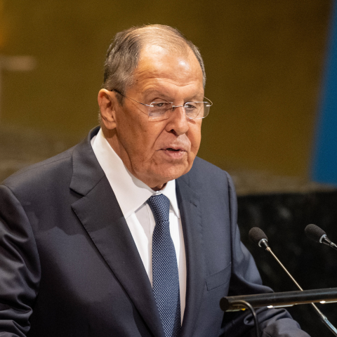 il ministro degli Esteri russo, Serghei Lavrov