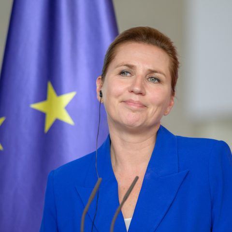 Berlino, Il Cancelliere Friedrich Merz Riceve Il Primo Ministro Danese Mette Frederiksen