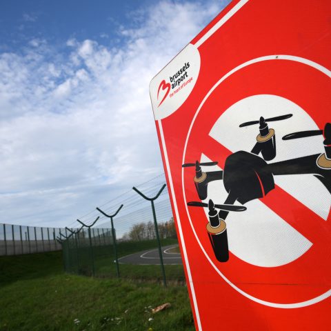 "No drone zone" at Brussels Airport (Afp)