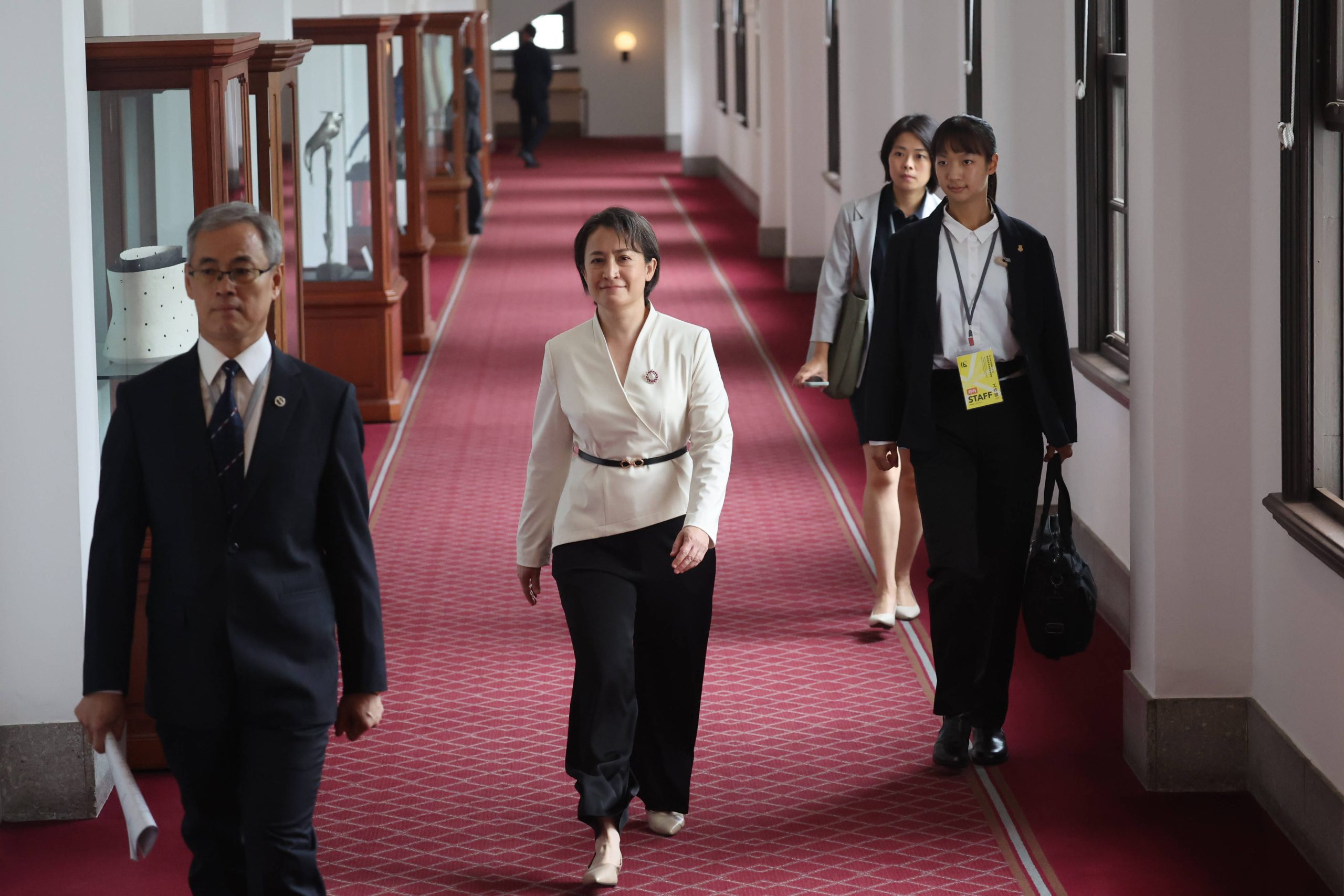 La vicepresidente di Taiwan, Hsiao Bi-khim (Ipa/Fotogramma)