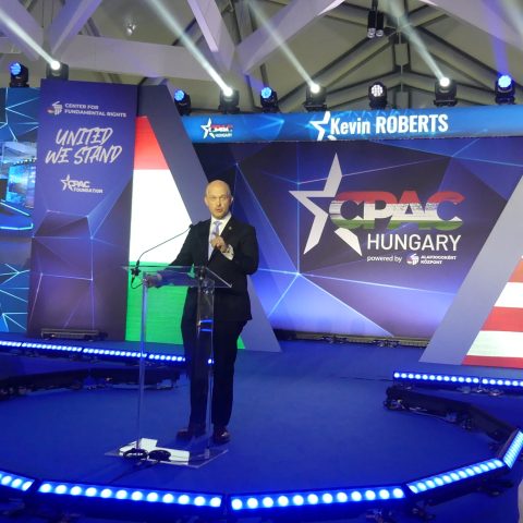 Kevin Roberts Addressing Cpac Hungary 2023