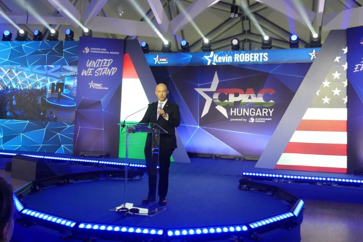 Kevin Roberts Addressing Cpac Hungary 2023
