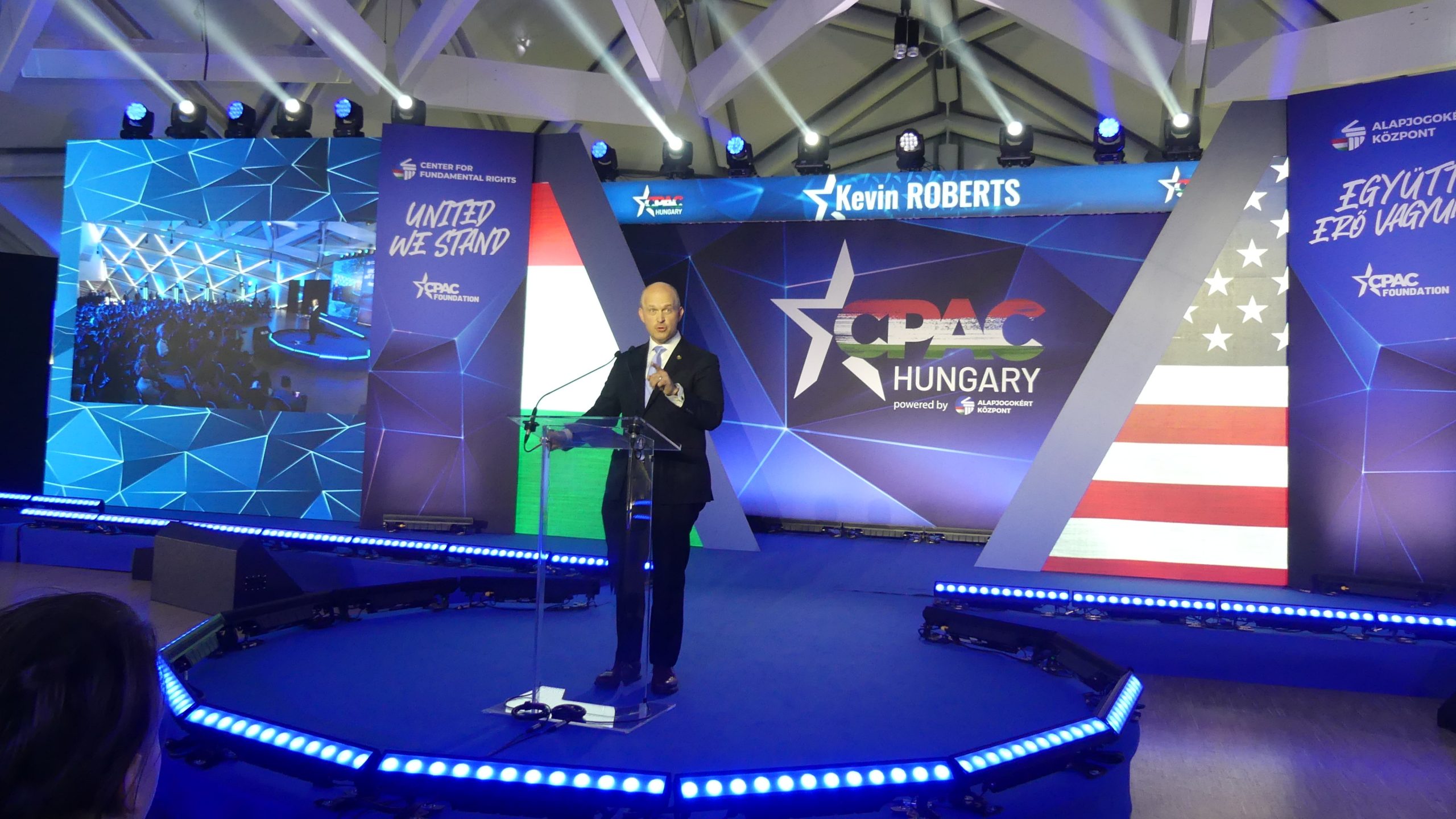 Kevin Roberts Addressing Cpac Hungary 2023